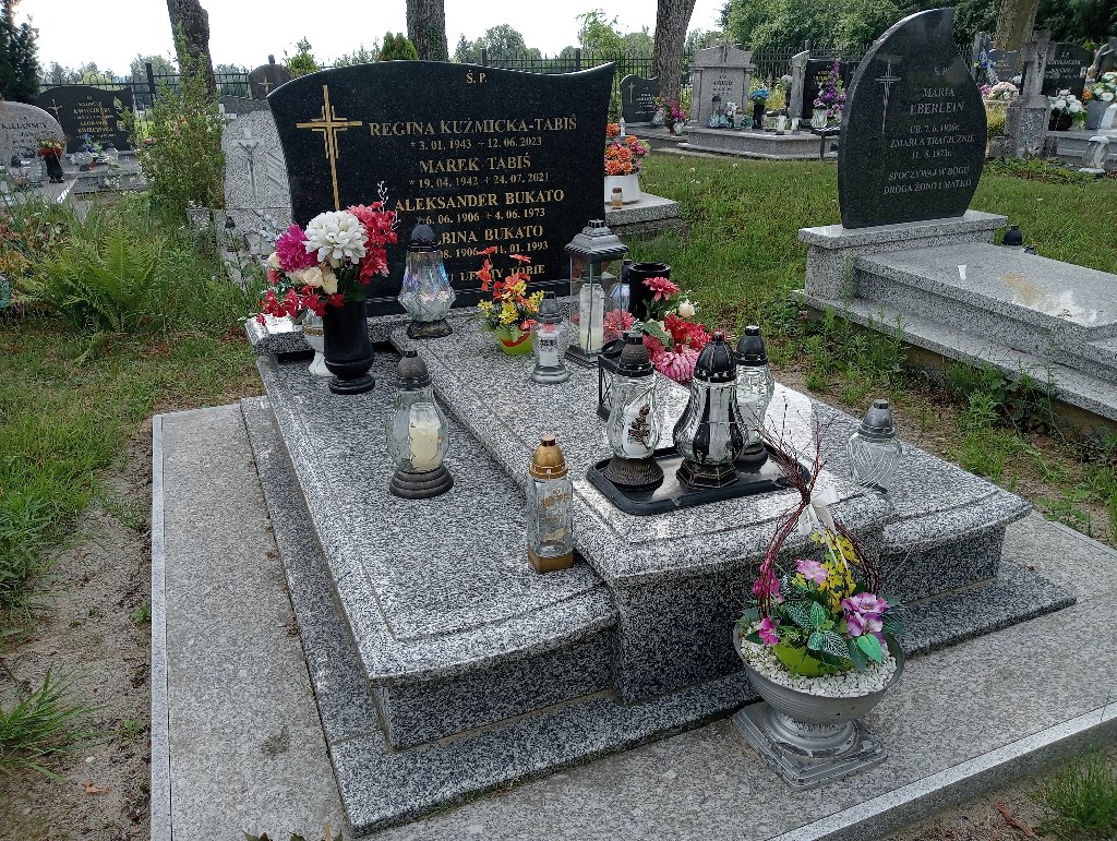 Grób Regina Kuźmicka-Tabiś