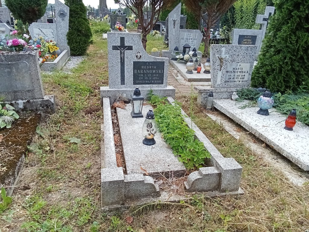 Grób Henryk Baranowski