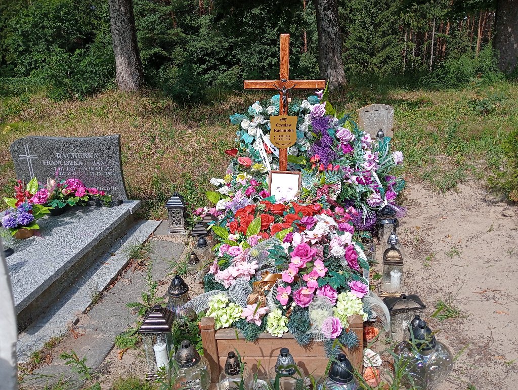Grób Czesław Rachubka